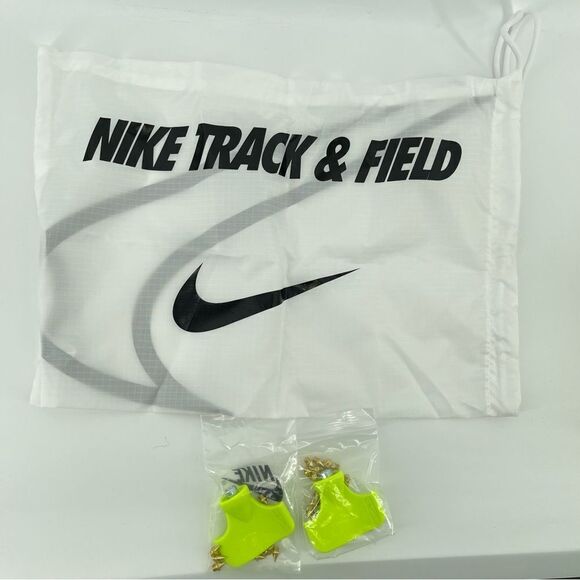 Nike Zoom Mamba V DR9945-700 Electric Yellow Track Spike Running Shoes Size 9.5 - Picture 14 of 17